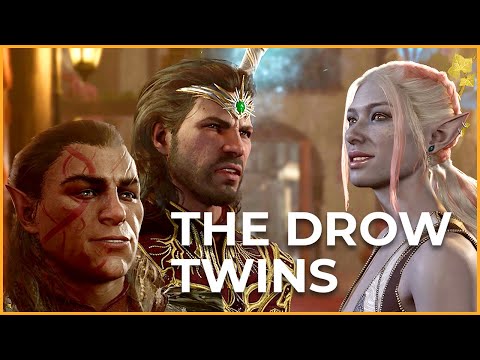 Gale (+Halsin) and the drow twins - Act 3 Baldur's Gate 3 Gale (+Halsin) and the drow twins - Act 3 Baldur's Gate 3