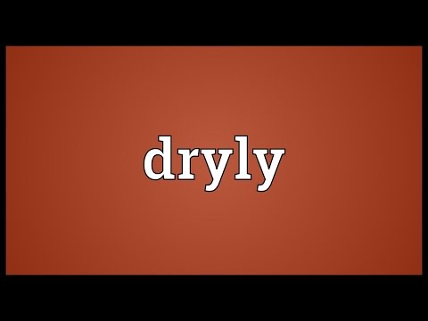 Header of dryly