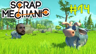 Inek Kaçirma Operasyonu - Scrap Mechanic - Survival