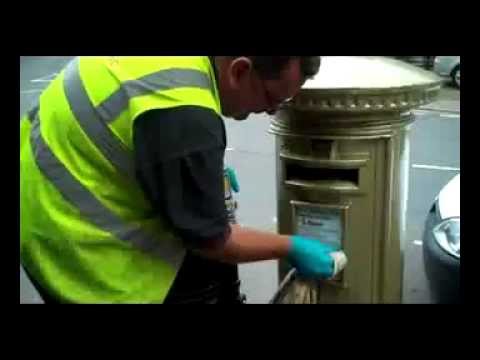 Hay's Gold Postbox