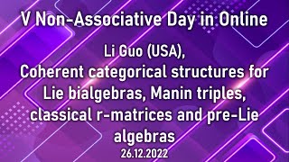 V Non-Associative day: Li Guo