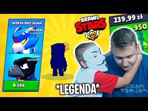 KUPIŁEM mojemu BRATU LEGENDĘ z NAJDROŻSZYM SKINEM w BRAWL STARS! *ANTY PRANK*
