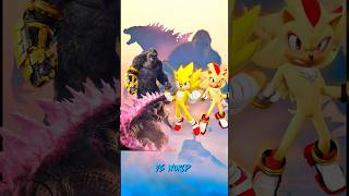 Godzilla X Kong Vs Sonic Hedgehog 3 All Characters