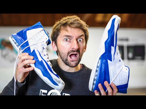 I MADE MY FRIENDS SKATE IN ENORMOUS SHOES| STUPID SKATE