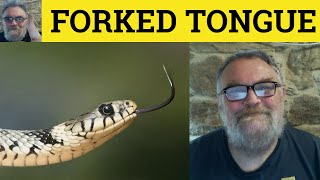 Forked Tongue Meaning Examples C2 English Cpe Ielts Cae - Esl British English Pronunciation