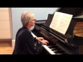 Bach's Prelude in E-major, BWV 937 from Little Preludes and Fugues, played by Robin Sloane Seibert