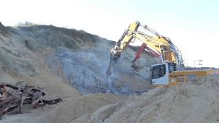Ile De Ré - Démolition Des Blockhaus De La Conche Des Baleines - Novembredécembre 2016