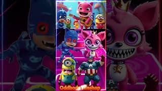 Pj Masks Connor Pinkfong Minions Exe Captain America Transformation