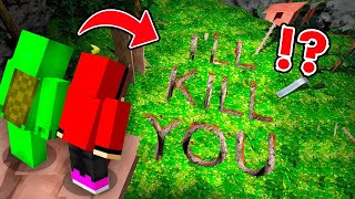 Mikey And Jj Found Scariest Message Ever In Minecraft Maizen?