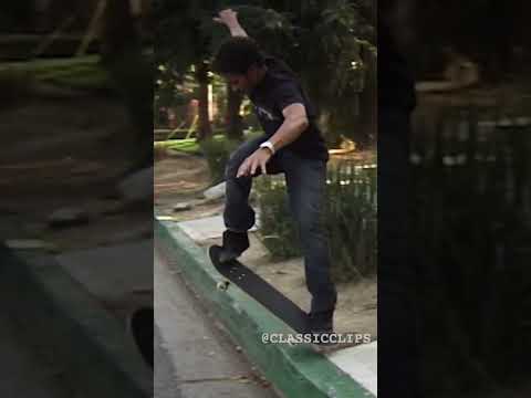 Danny Gonzalez Switch Boardslide Handrail Classic Skateboarding Shorts
