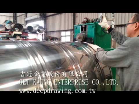 Single Ridge Roller Machine For Stainless Steel Tank Bottom Edge Machine in Taiwan