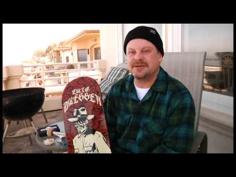 Santa Cruz: Eric Dressen Skeleton Deck