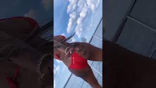 Alexis Sky Twerking On The Boat