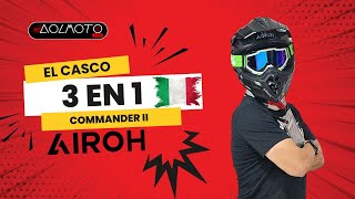 Este Es El Casco Multipropósito 3 En 1 Airoh Commander Ii