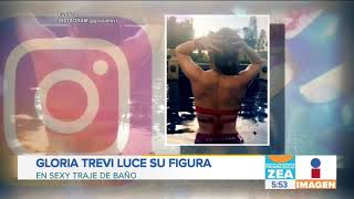Gloria Trevi Luce Su Figura En Y Traje De Baño Noticias Con Francisco Zea