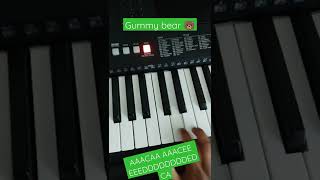 Gummy Bear Piano Tutorial