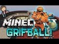 BRAND SPANKING NEW! Minecraft: GRIFBALL (Halo 3) Mini-Game! w-Mitch & Friends!