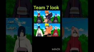 Nagato, Yahiko, Konan In Team 7 Colours Naruto Shorts