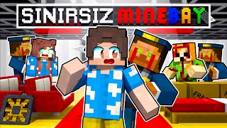 Mi̇nebay Deposunda Gi̇zli̇ce 1 Gece Geçi̇rmek - Minecraft