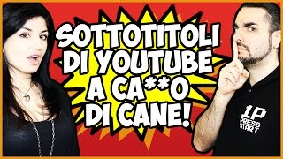 I SOTTOTITOLI DI YOUTUBE CI BANNANO LE NONNE DI MINECRAFT!
