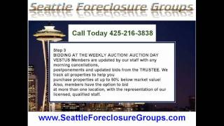 Seattle Foreclosure Groups #1 Foreclosure buying service in the Northwest