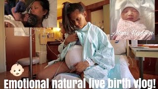 Emotional Natural Live Birth Vlog Baby