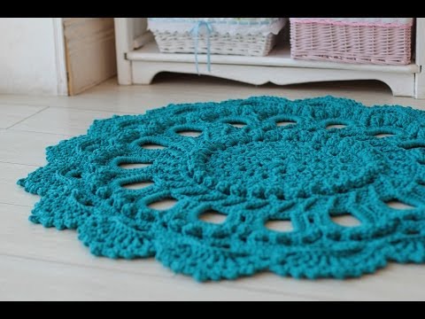 Как связать половик из старых вещей Как связать половик из старых вещей
