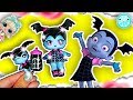 Baby Vampirina LOL SURPRISE Doll Custom Tutorial ♥ DIY LOL Dolls Videos Disney Jr