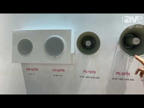 ISE 2023: LDA Audio Tech Exhibits EN54-24 Certified Speaker Range