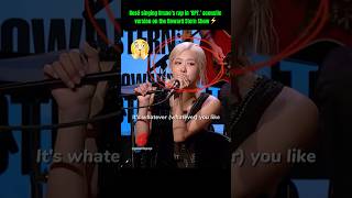 Rosé Slayed Brunos Rap Part In Apt. Live Acoustic