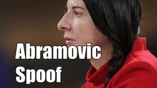 Marina Abramović Spoof (The Wind Is Present ) (VEDA 2013 - Day 19)