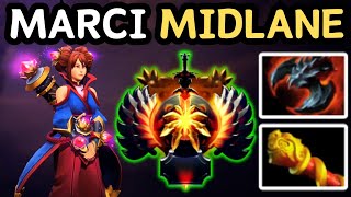 Marci Mid Turns The Game Into A Boxing Match Dota 2