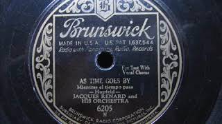 Video As time goes by Jacques Renard