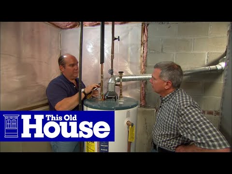 How to Replace a Corroded Water-Heater Fitting - This Old House