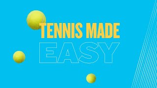 Tennis Made Easy Never Hit The Net