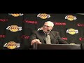 Lakers Coach Phil Jackson on 84-80 win over Portland Trail Blazers