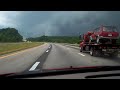 West Virginia: Storm on Southbound I77 6-27-08