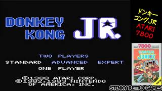 Atari7800ドンキーコングJrに挑戦