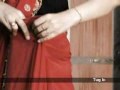 How to wear a sari The traditional drape