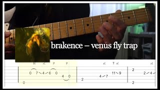 brakence - venus fly trap guitar cover w/tab