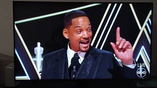 Oscars Will Smiths Award Speech 2022 - Best Actor For King Richard