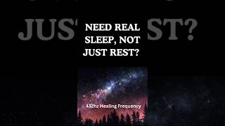 432 Hz Frequency Black Screen No Ads Sleep Sound Frequency For Relax Sleep Healing Frequencies