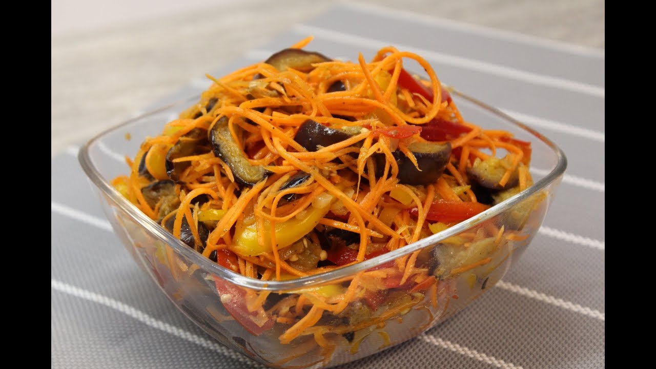 Баклажаны По Корейски Самый Вкусный Рецепт