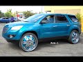 2011 Saturn Outlook on 28" Dub Ravenous Floaters