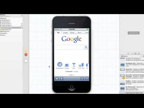Add a Web View in your iPhone Application - Xcode 4 UIWebView Tutorial ...
