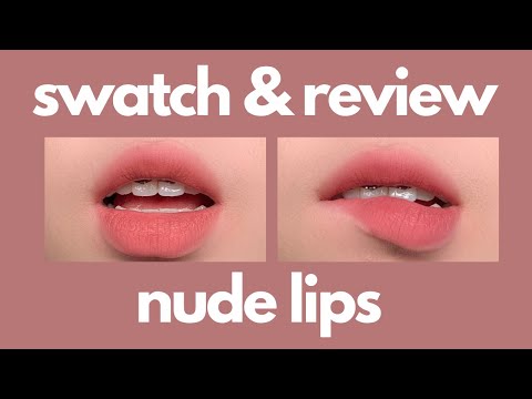 (ENG) SWATCH CÁC TÔNG SON NUDE CHO MỌI TÔNG DA | CHOOSE YOUR COLOR SERIES