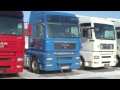 Renault traffic tries to pull out MAN TGA with automatic gerabox (Lithuania)