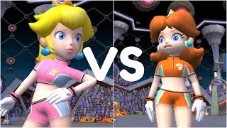 Super Mario Strikers - Peach Vs Daisy - Gamecube Gameplay 720P60Fps