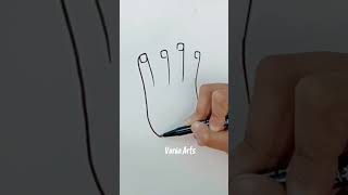 Truco Para Dibujar Una Mano