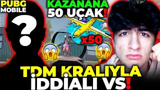 Ünlü Tdm Krali İle 1Vs1 50 Ucağina Sks Hi̇lesi̇ Açmişsin Dedi̇ - Pubg Mobile